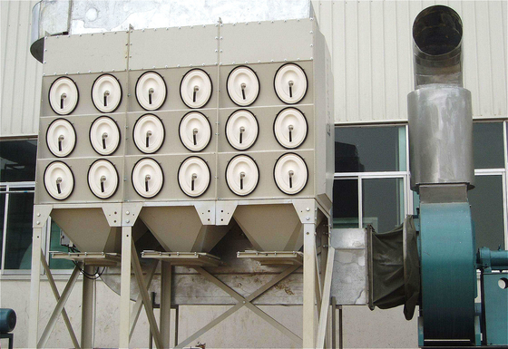 Tail Made Industrial Dust Filter , Dust Collector Machine For Industry